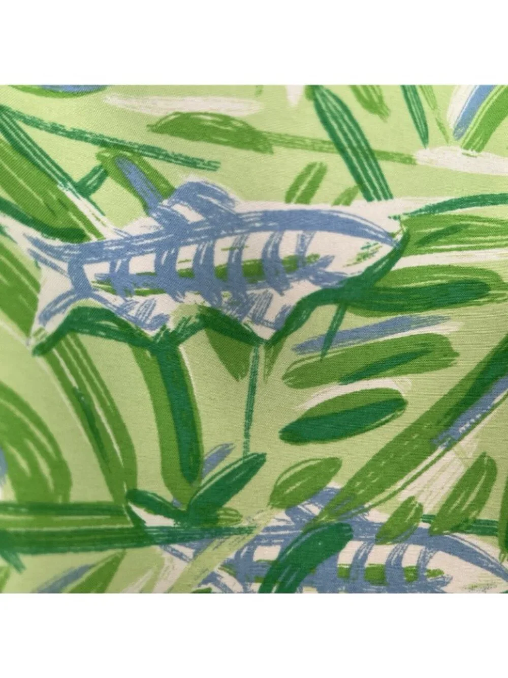 Vineyard Vines Green Fish Print Swim Trunks